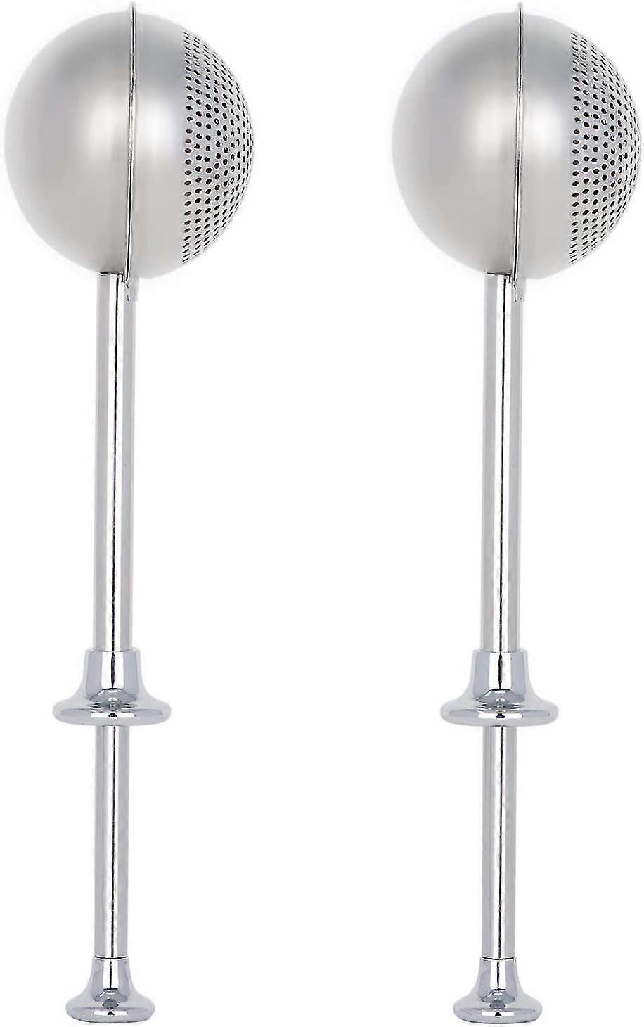 Set Of 2 Flour For Baking. Powdered Sugar Shaker . 18/8 Stainless Steel Pick Up