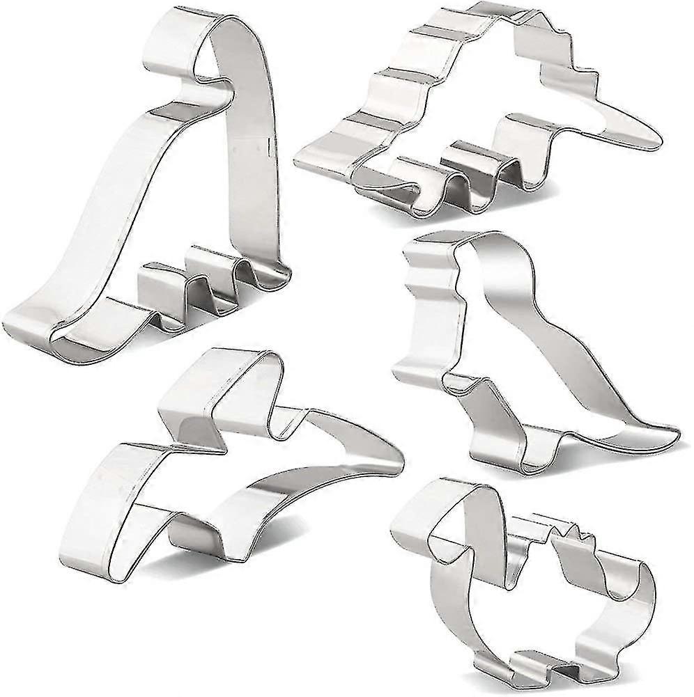Dinosaur Cookie Cutter Set For Kids - 5 Pcs - Tyrannosaurus