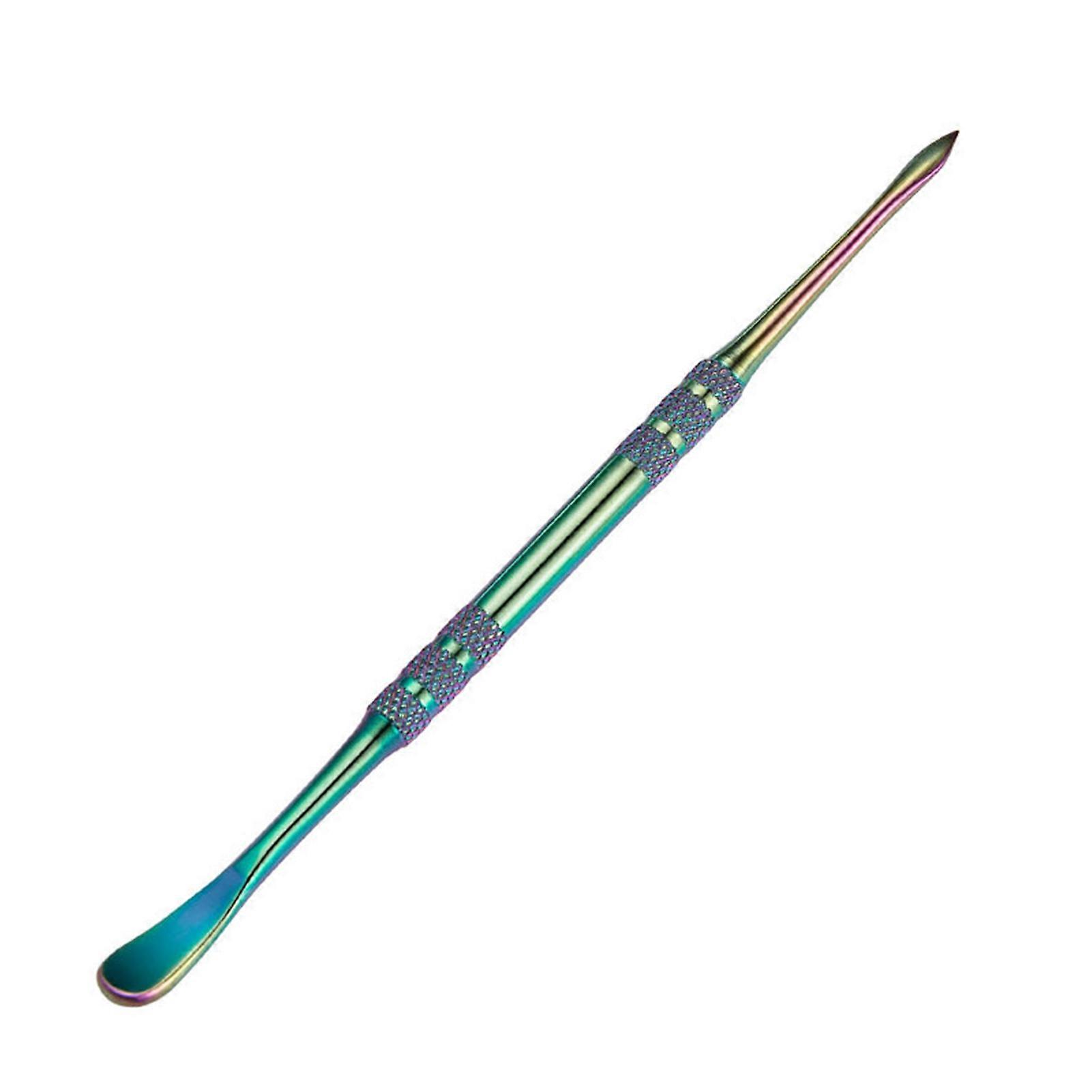 Smoke Carving Tool Easy to Operate Excellent Corrosion Resistance Stainless Steel Wax Oil Cleaning Tool for Adult KAESI