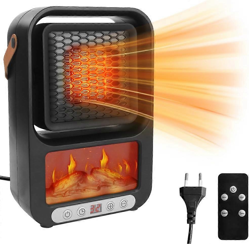 800W Space Heater  Timer and Remote Control, for Bathroom