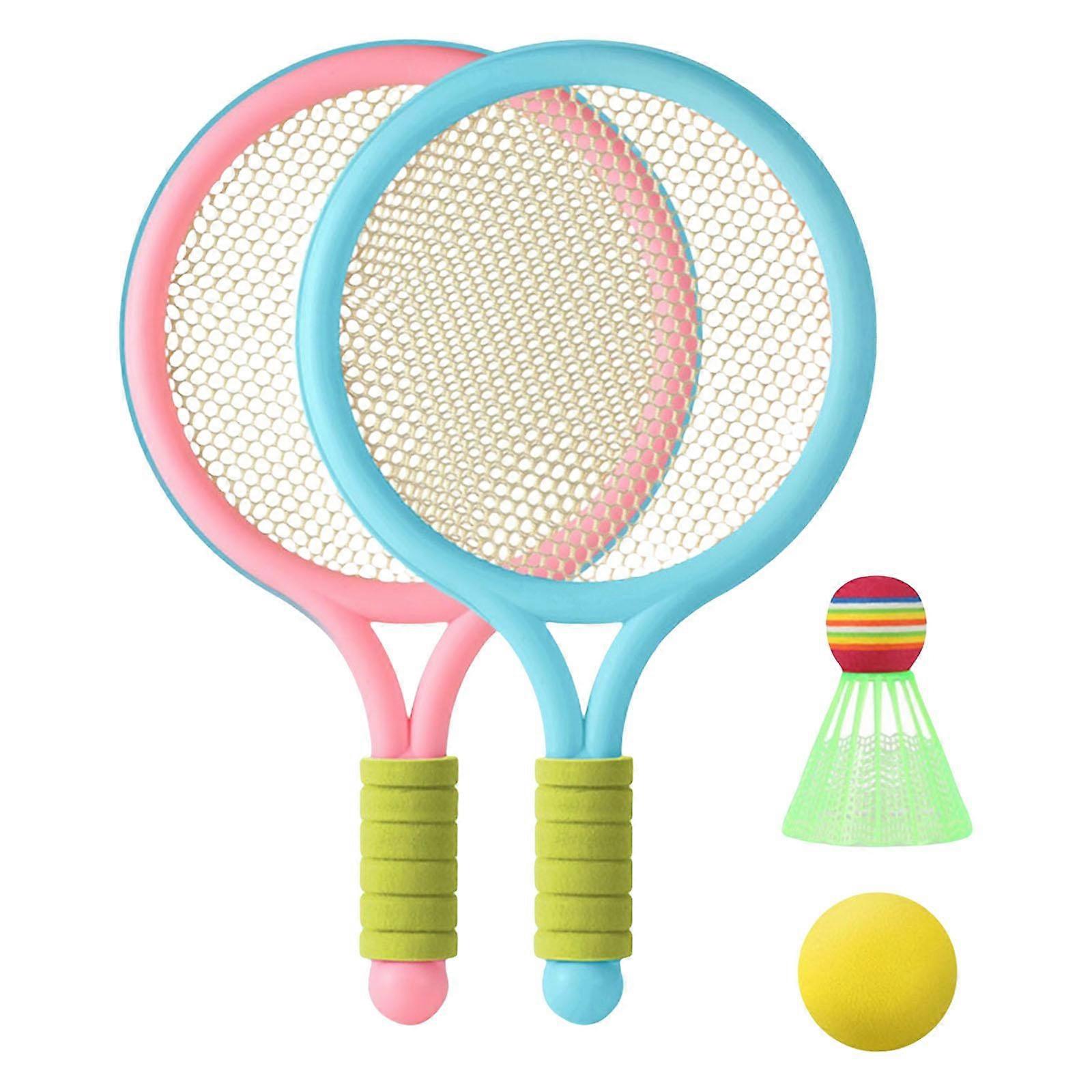 Durable Children's Badminton Tennis Racket for Beginner Training purple