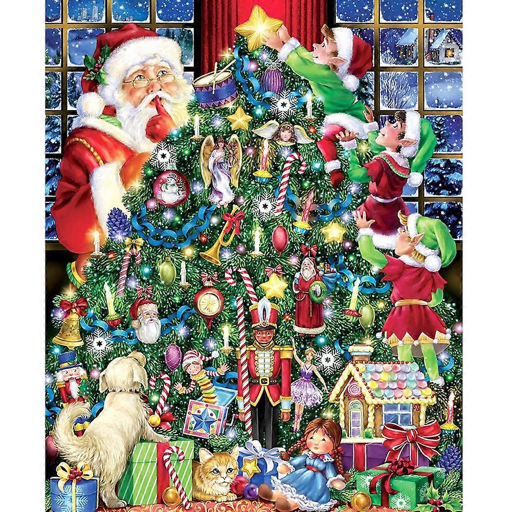 1000 Stück Süßes Puzzle Kinder Erwachsene Schneemann Puzzle Geschenk