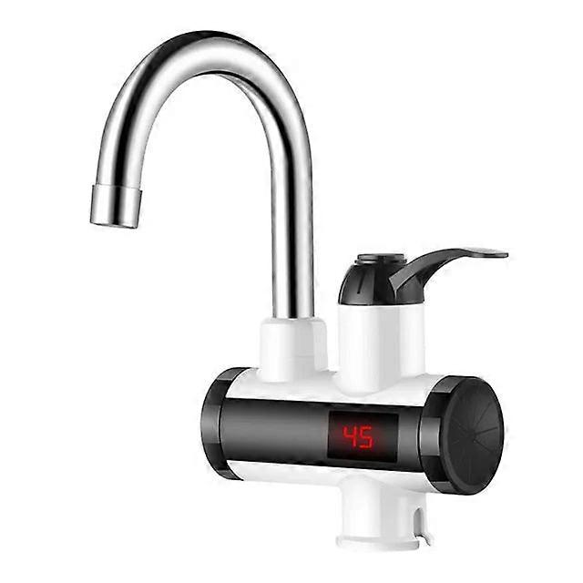 Electric Heater Tankless Instant Faucet Cold Hot Water With Led Display For Kitchen Bathroom