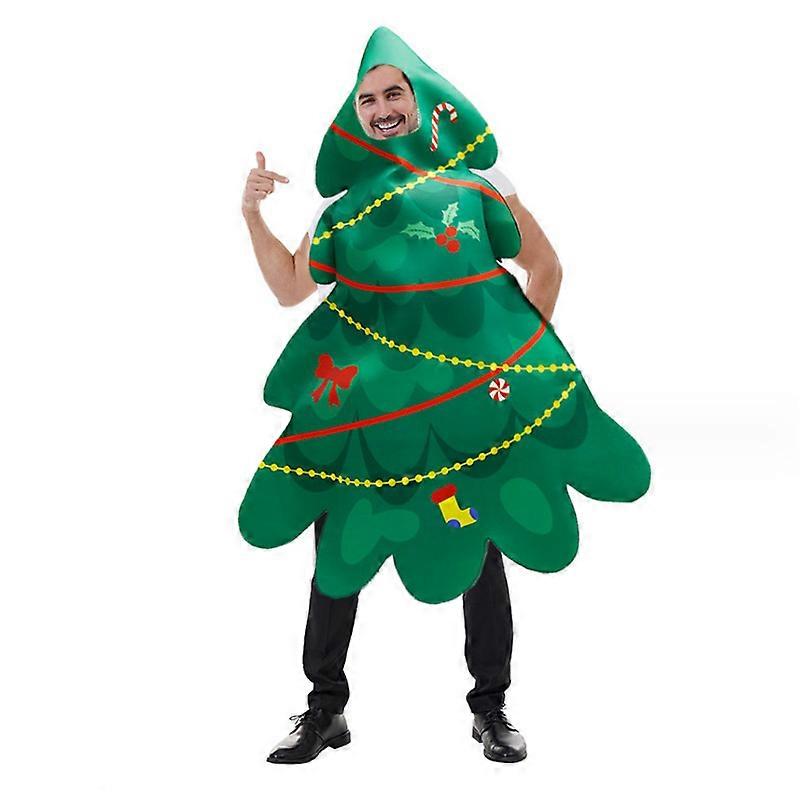 الكبار شجرة عيد الميلاد زي مضحك عيد الميلاد حزب النساء الرجال اللباس