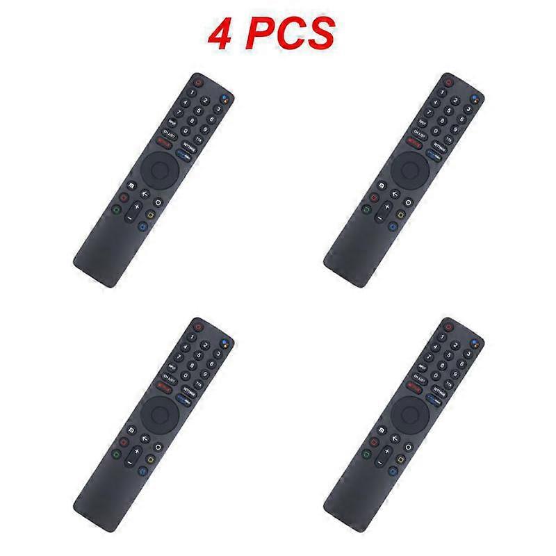1~4PCS Remote Control For -MI TV 4S 4A Voice Remote Control Android Smart TVs L65M5-5ASP Replacement