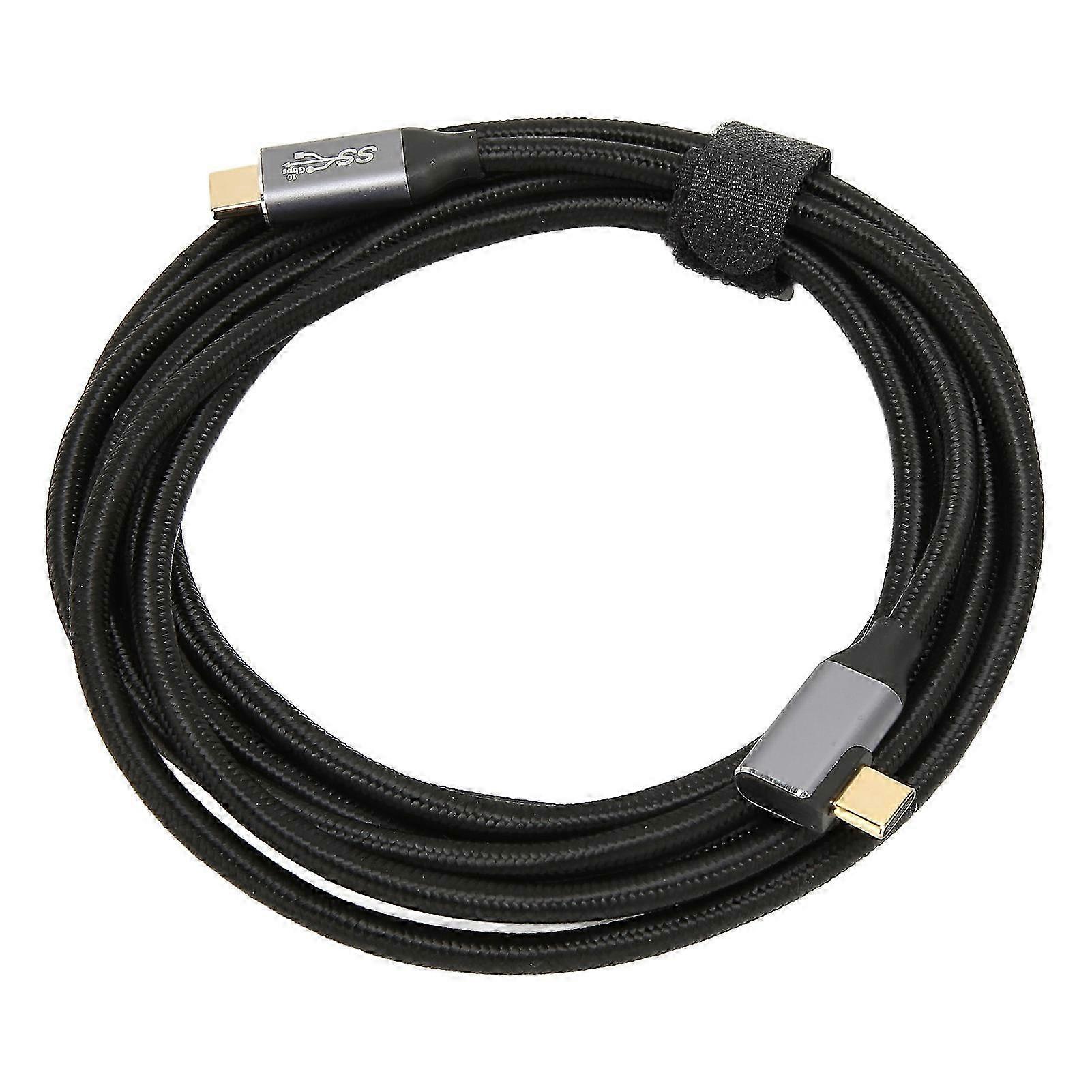 USB C to USB C 3.1 Gen 2 Cable 100W 5A At 20V Support 4K At 60hz Video Output 10Gbps Data Transmission with for E Marker Chip 3meter/9.8ft
