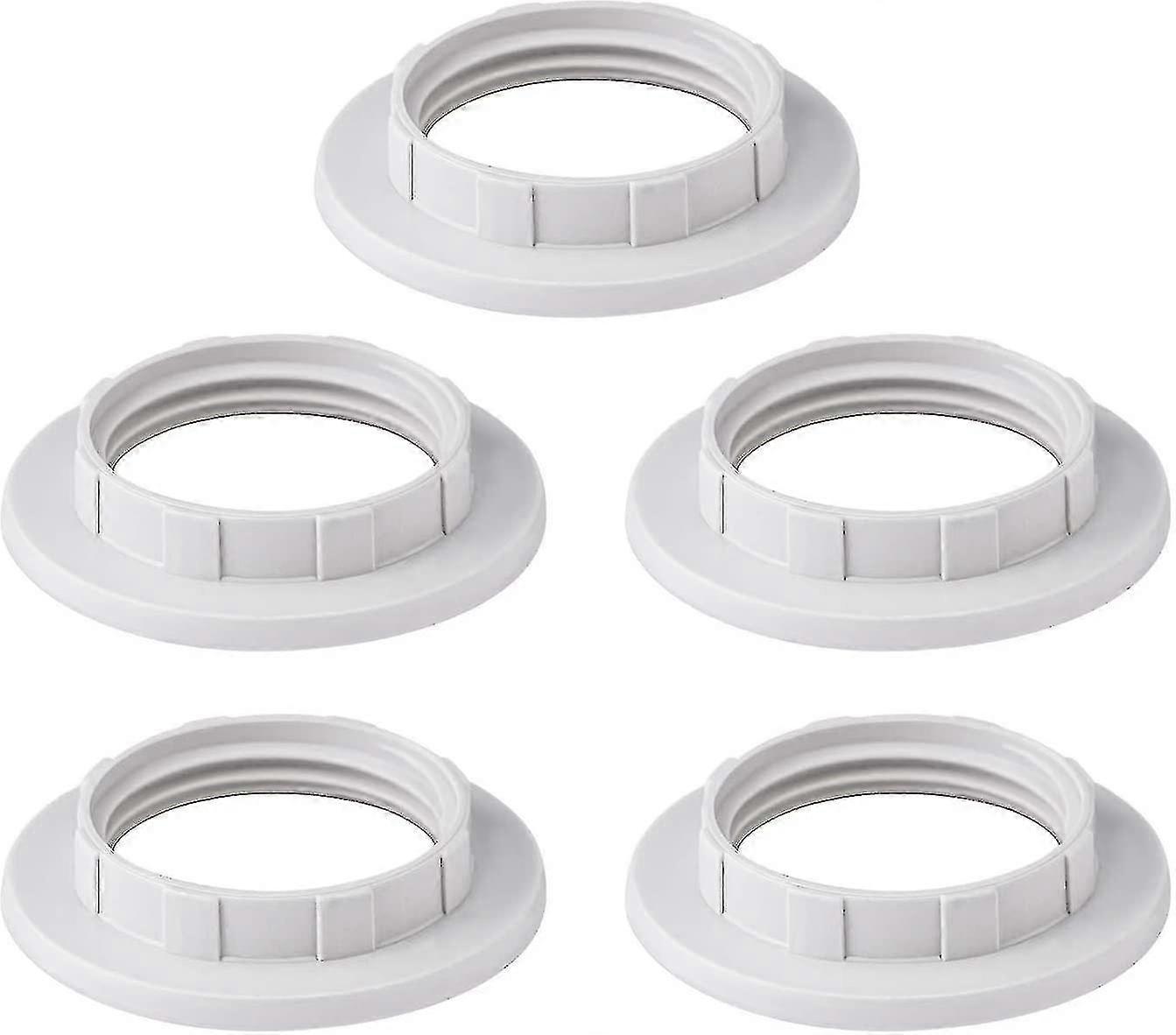 10pcs Lamp Shade Reducer Ring E27 Converter For Lamp Holder Twist Plastic Lampshade Fitting Washer Adapter Ring