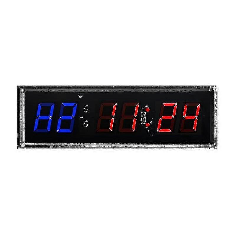 Gym Timer Digital Countdown Clock Stopwatch With Remote Led Interval Timer Clock PK