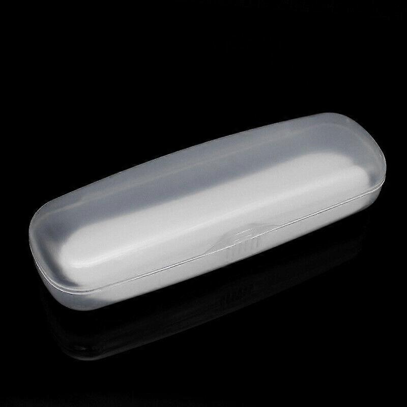 Portable Plastic Eyeglass Case Translucent Eyeglasses Case Glasses Box Protector
