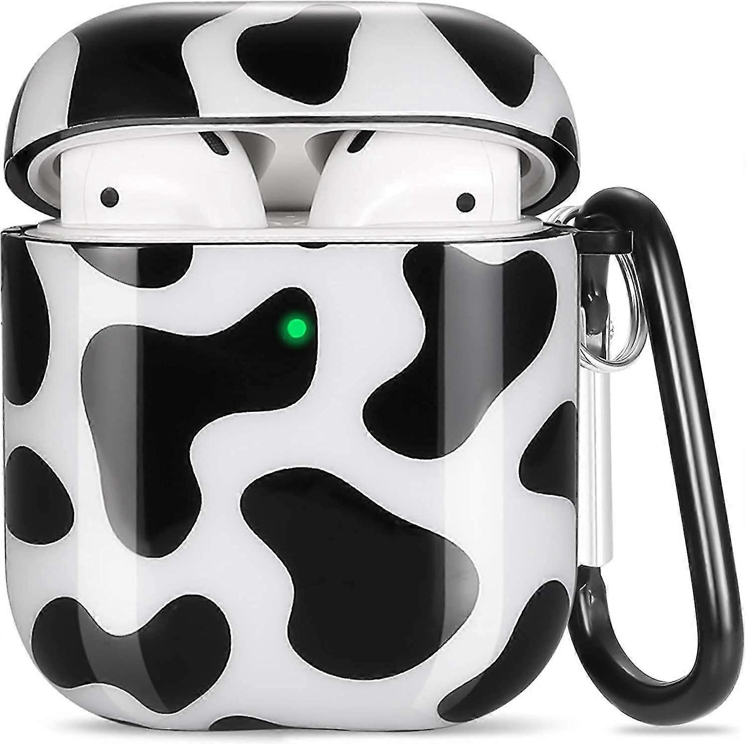 Couvercle Airpods avec Cute Cow Design Antichoc