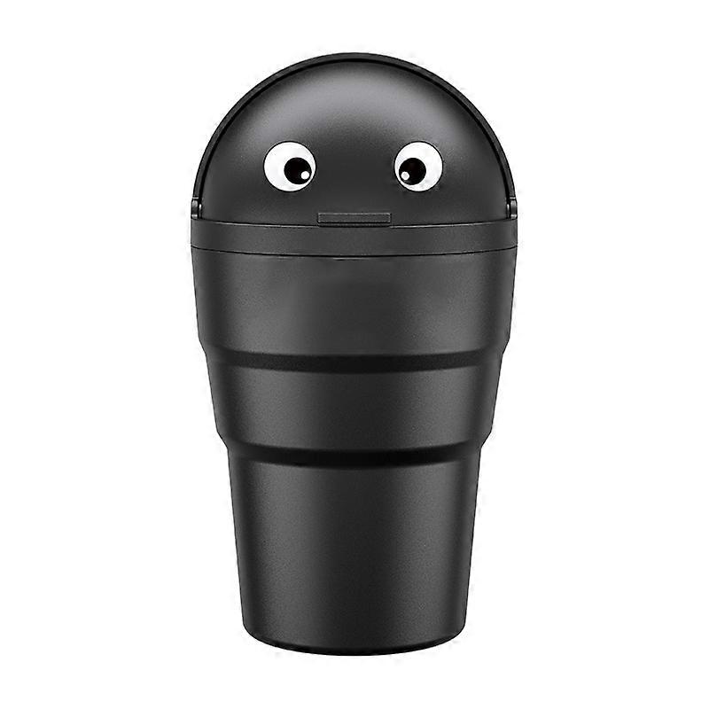 INF Auto Mülleimer mit Deckel Auto Mülleimer für Getränkehalter