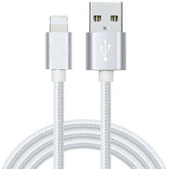 10ft kraftig flettet 8 pin iphone usb lader kabel ledning
