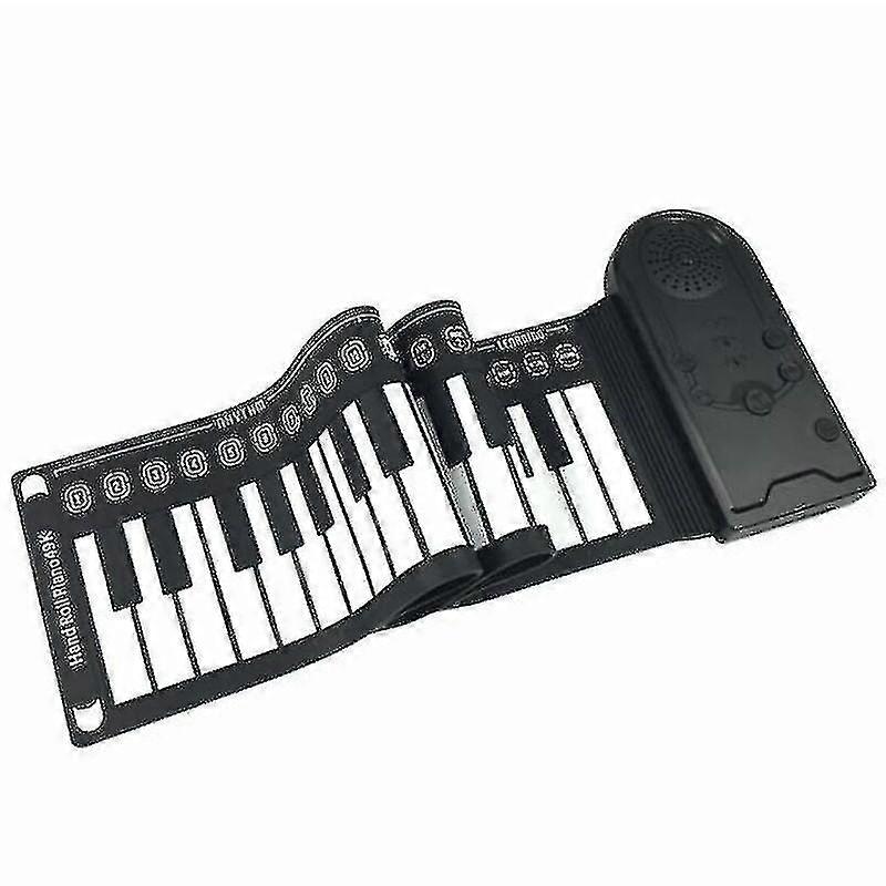 Electric Piano Digital Piano 49-key Portable Soft Silicone Rolled Electronic Keyboard Piano For Beginners