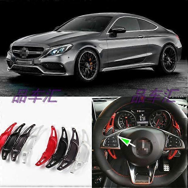 Vehicle Shift Knobs For Benz AMG A45 CLA45 C63 S63 GLA45 Steering Wheel Shift Paddle Aluminum Paddle