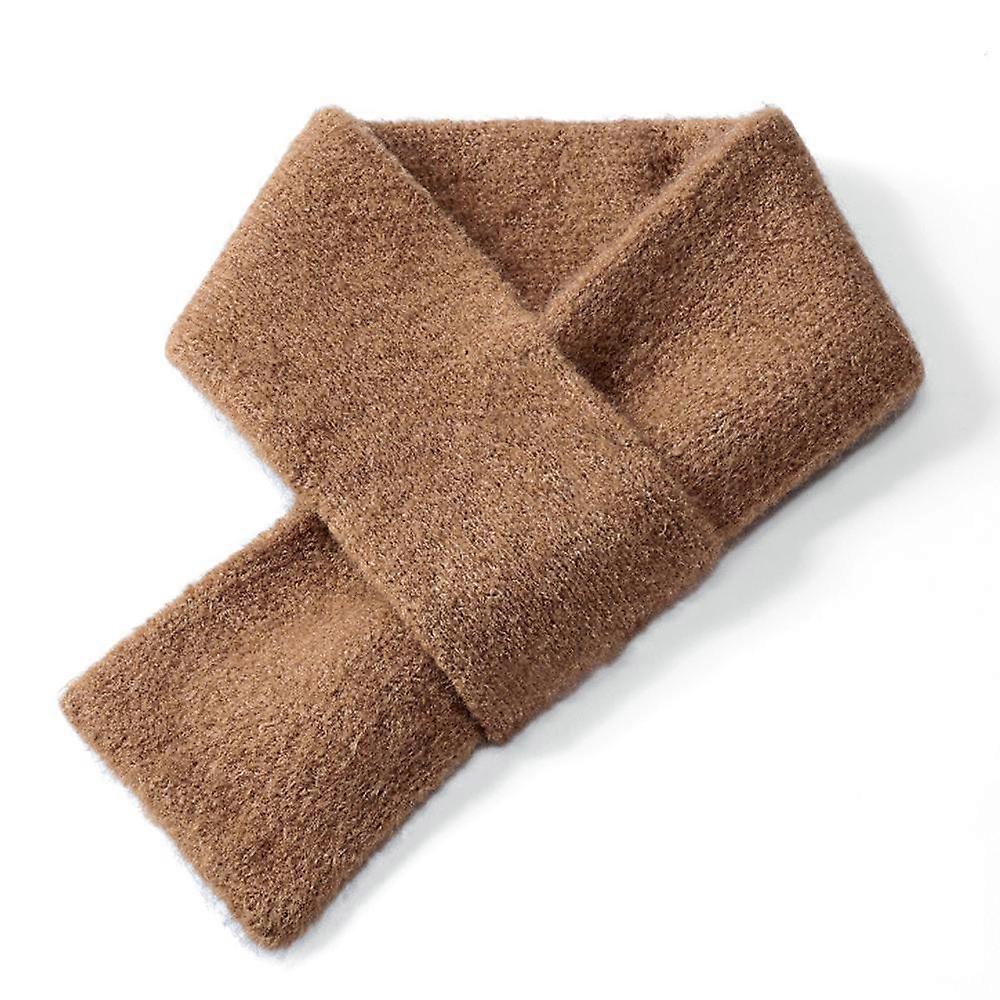 Winter thick soft men's cashmere scarf
