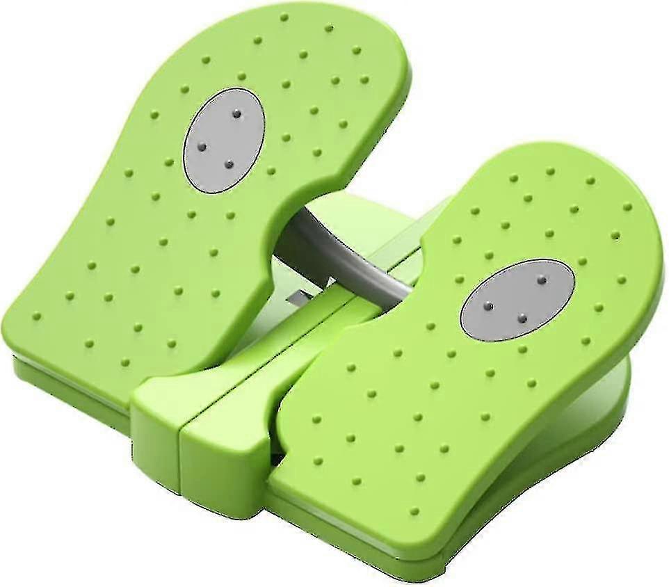 Mini Stepper Under Desk Exerciser Foot Pedal Foldable Fitness Stair Stepper Green Pedal Exercisers