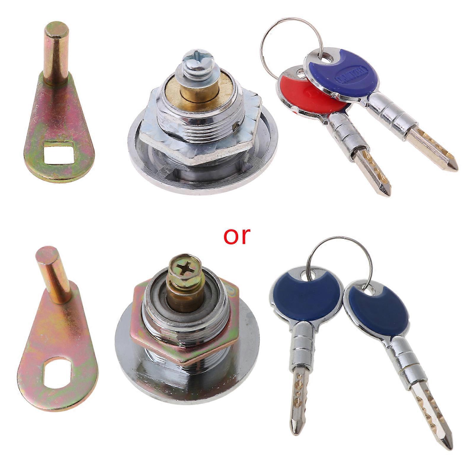 Super Security Safe Deposit Box Anti-theft Lock With Encryption Keys Copper Cyli