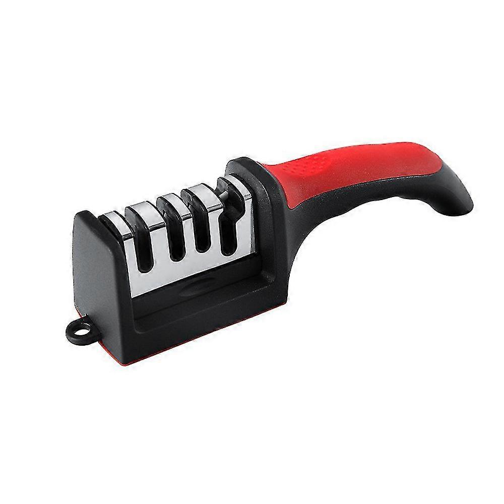 Household four-stage fast manual multi-function four-in-one knife sharpener kitchen knife sharpener