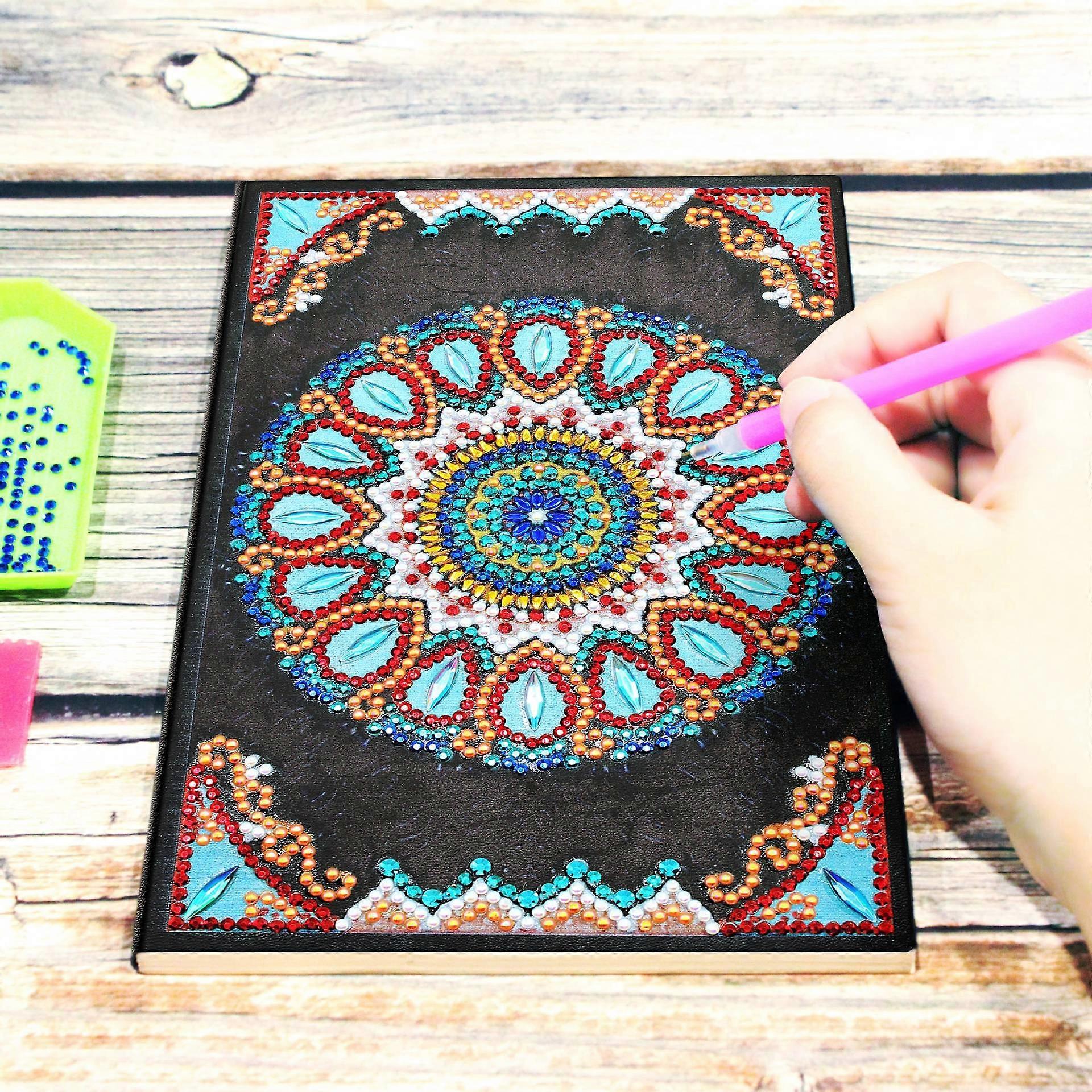 Special-shaped notebook with DIY diamond painting (style 2)