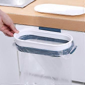 Gabage plastpåsehållare, lätt att installera, slitstark plasthängande papperskorghållare, stark bärförmåga för skåp