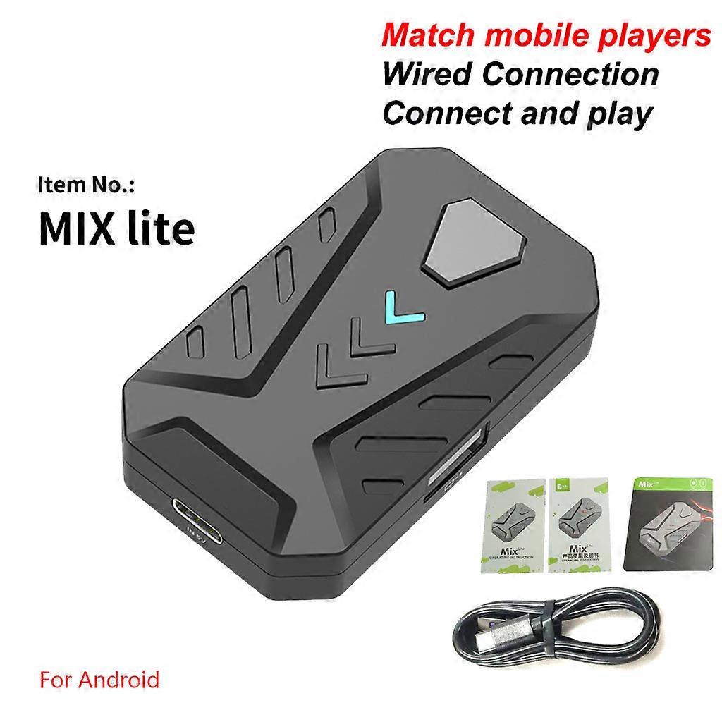 Conversor de Teclado e Mouse Gamepad para Celular Compatível com Bluetooth para PUBG
