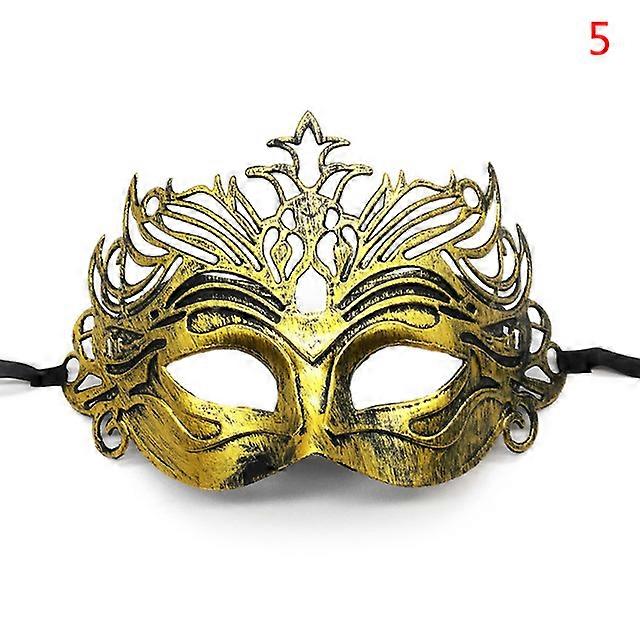 Masquerade Mask Fashion Party Face Mask Burnished Antique Silver/Gold Venetian Mardi Gras Masquerade Party Ball Mask For Adults