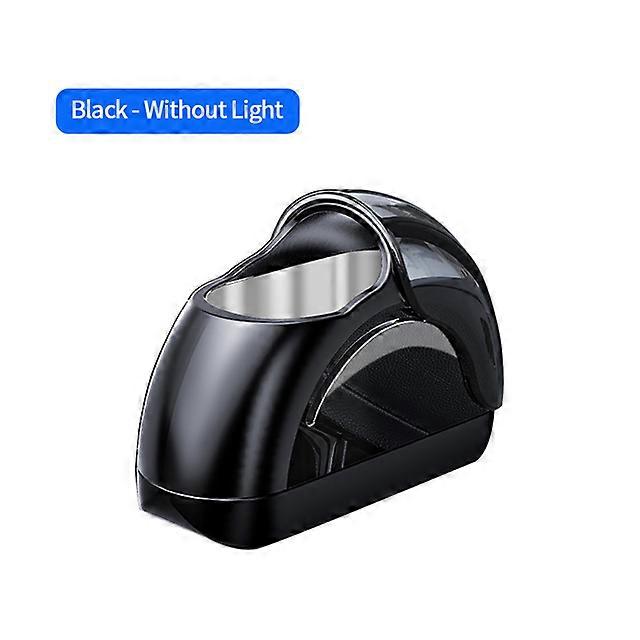 Ashtrays Unique Side Slide Car Door Windproof Ashtray Smoke Cup Cigarette LED Light Ash High End Can Not Drop Ashtray For Car Interior