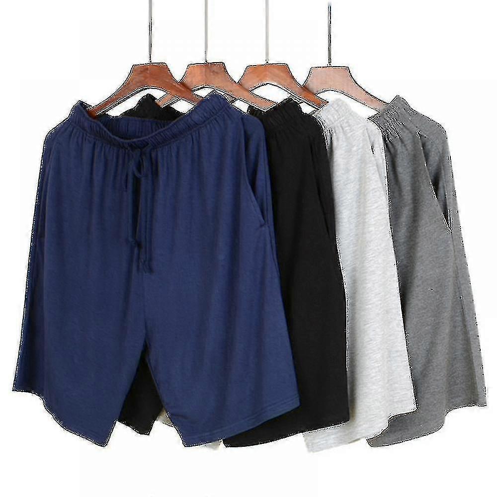 Men's And Big Men's Pajama Shorts With Pockets