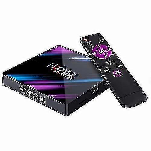 Android Tv Box [4g+32g] Rk3318 Quad-core 64bit Cortex-a53 Usb 3.0-black