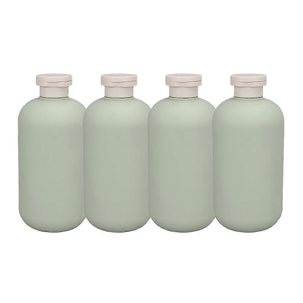4pcs Shampoo Conditioner Bottles Soap Dispenser Bathroom Travel Empty Shampoo Bottles 500ml