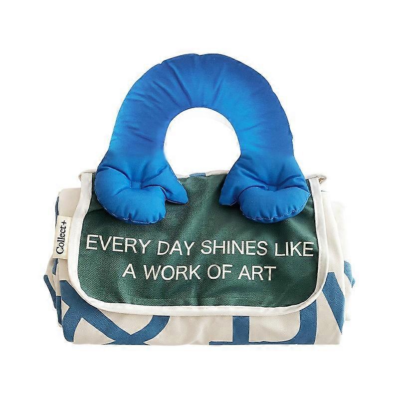 Collezione d'arte Tappetino da picnic pieghevole creativo Panno da picnic impermeabile portatile per esterni Cuscino per tour primaverile Ins Style