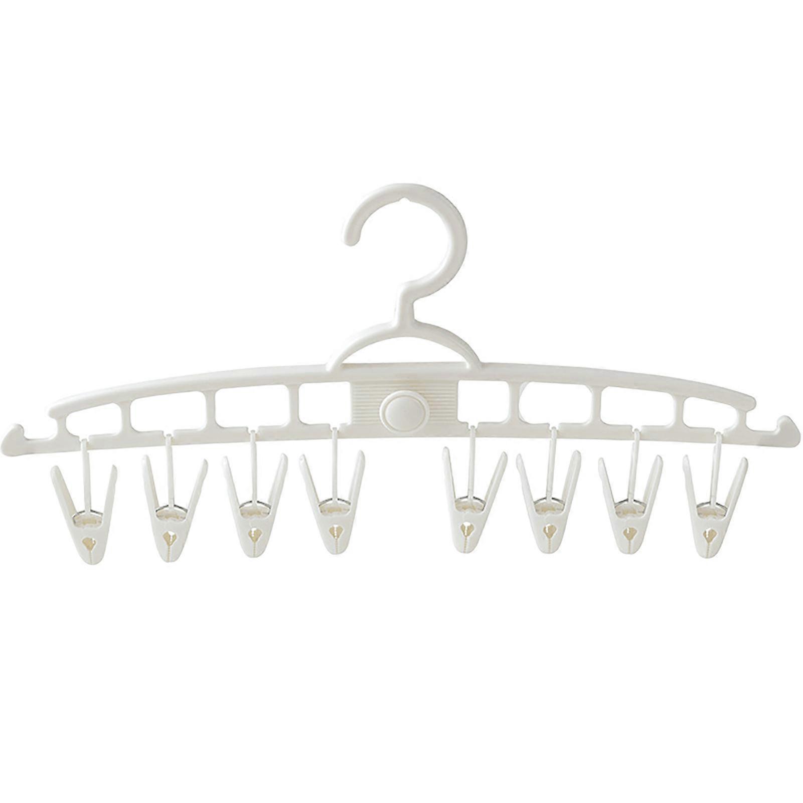 Sock Clip Drying Rack Space Saving Durable Non-slip Multi-functional Windproof Household Hanging Sock Storage Jikaixiang