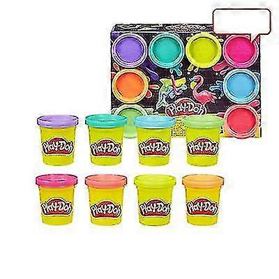 Rainbow 8-color Children's Plasticine Diy Creative Handmade Toy Set
