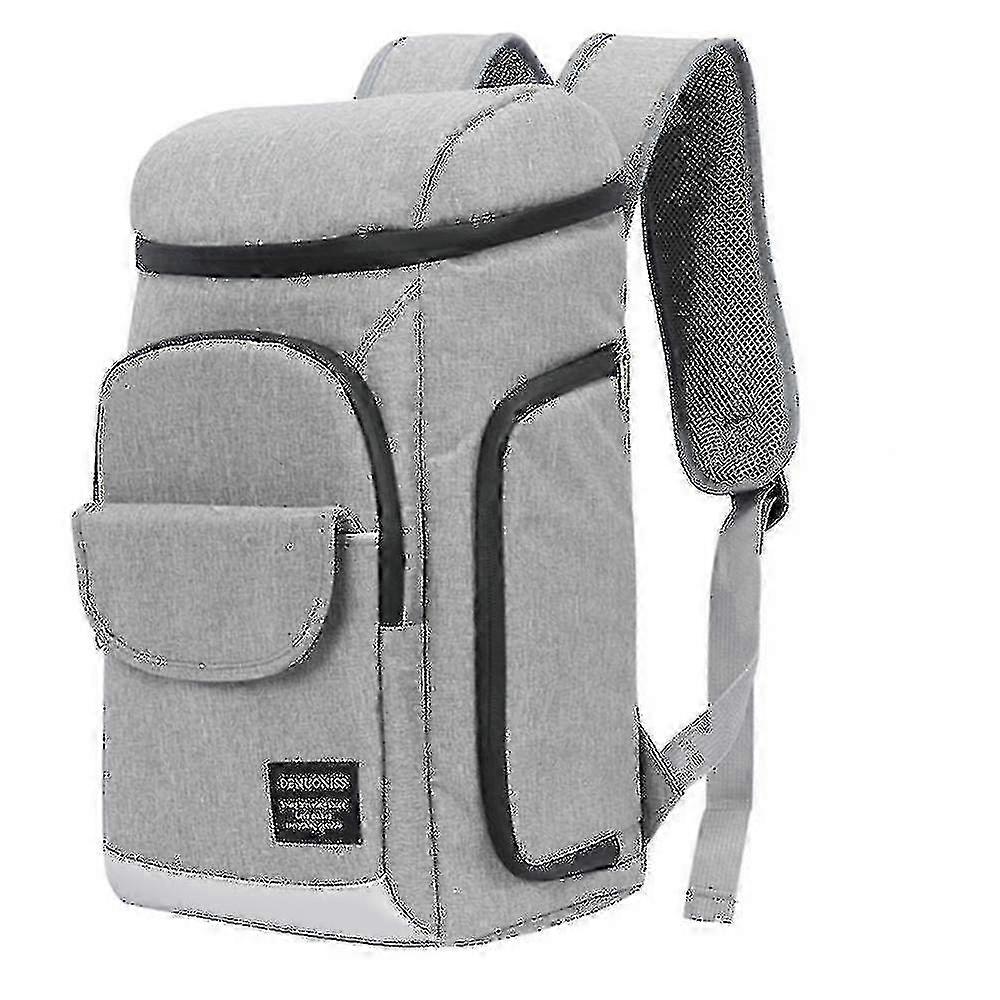 Backpack, Soft Waterproof 30 Cans Backpack Cooler Bag For Picnics Hiking Camping