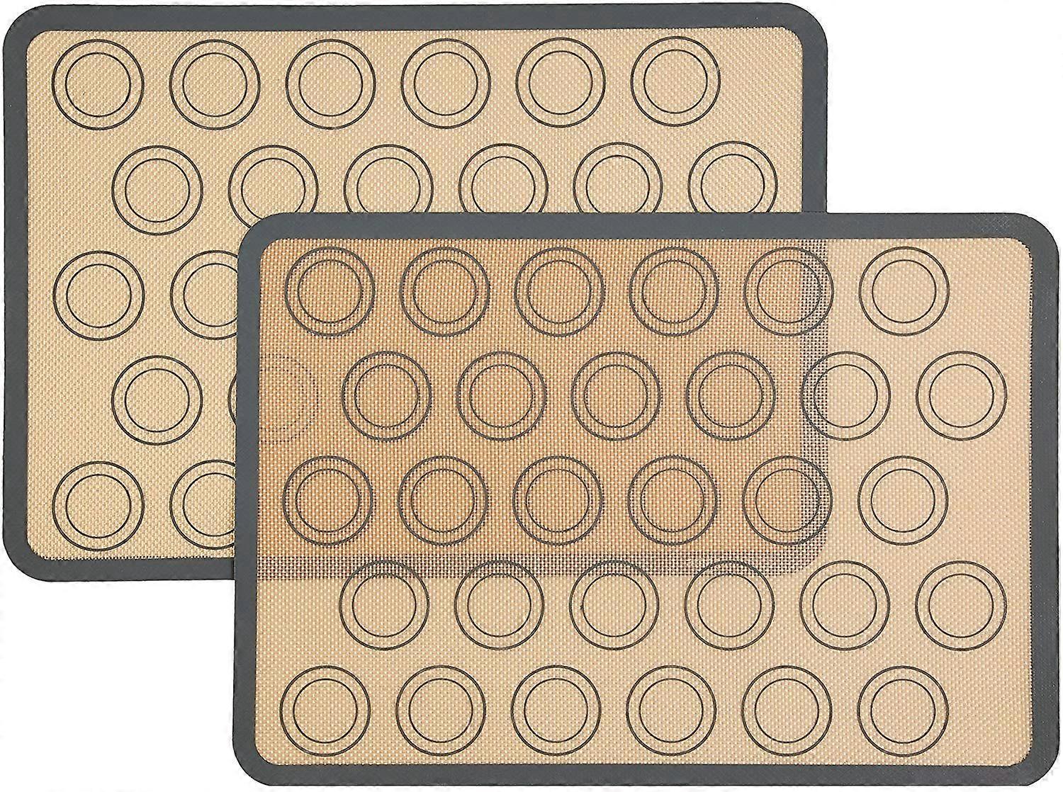 Silicone Baking Mat Reusable Baking Mats Non Stick Set Of 2 Mats
