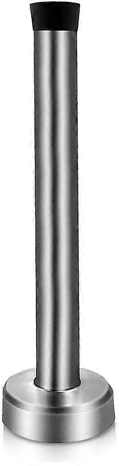 Porta Stop, 6 polegadas Door Stopper Extra Long Door Stop Wall montado com borracha de amortecimento de som