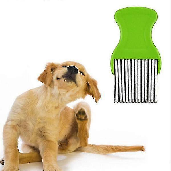 2 قطعة / مجموعة Anoplura البراغيث مشط Cootie الفولاذ المقاوم للصدأ مشط القمل للأطفال الأليفة القط المشط البراغيث عالية الجودة