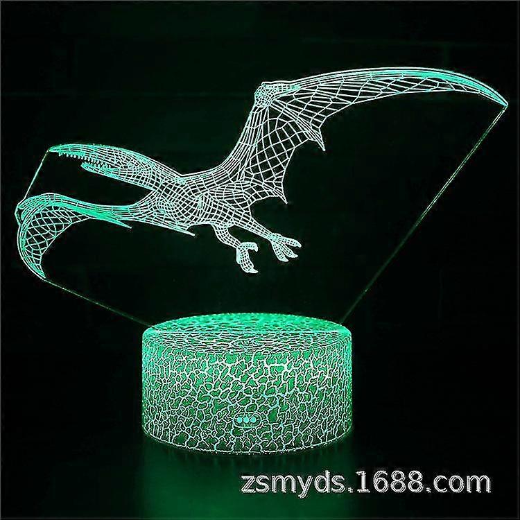 3d Dinosaur Led Night Light Different Pattern And 7 Color With Remote Control Best Gift For Kids Girls Boys High Quality