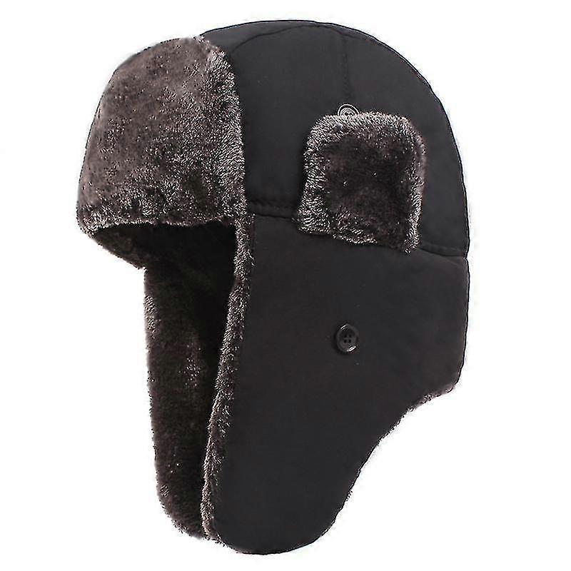 Regatta Men Fleece Lined Waterproof Winter Walking Trapper Hat Windproof
