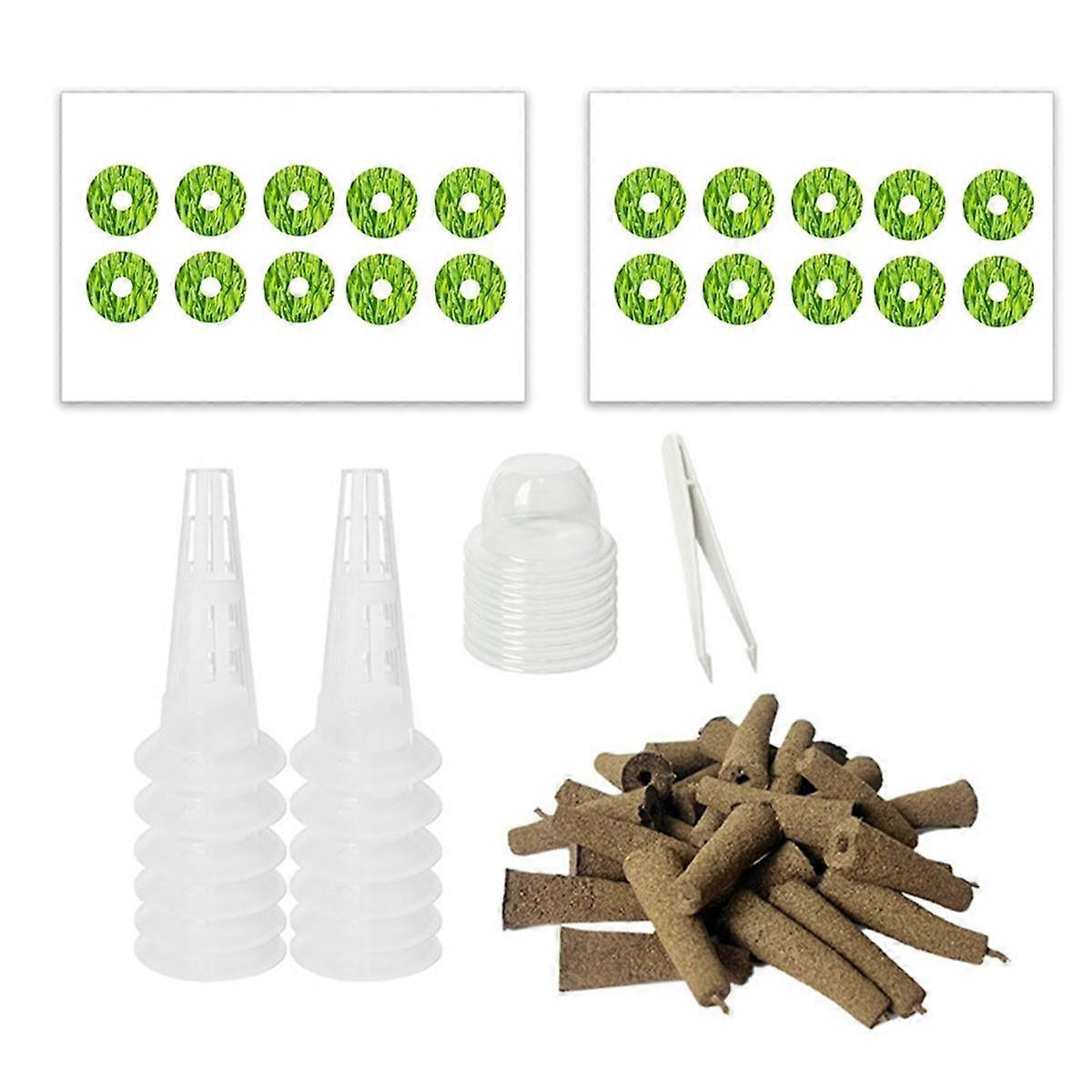 12PCS Seed Pods Kit for Garden, Hydroponics Garden Accessories for Starting System Plant Germinatio