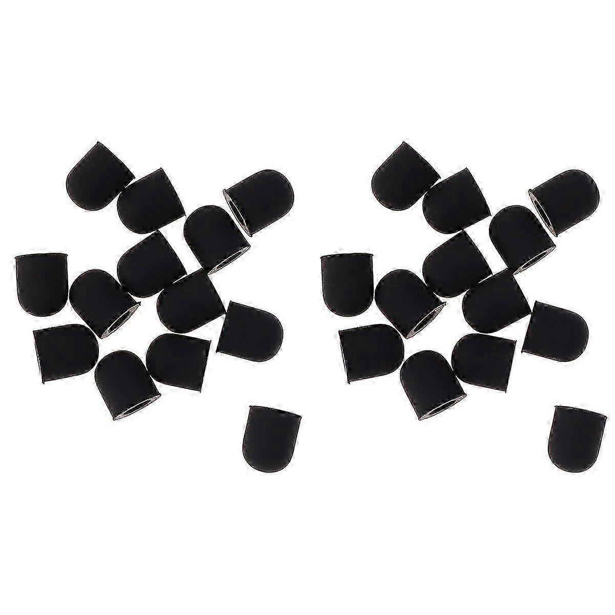 75 Pcs Pointe de stylet de remplacement Couvercle de pointe en silicone pour crayon tactile Stylet Stylo à écran tactile (stylo exclu) g20242706790