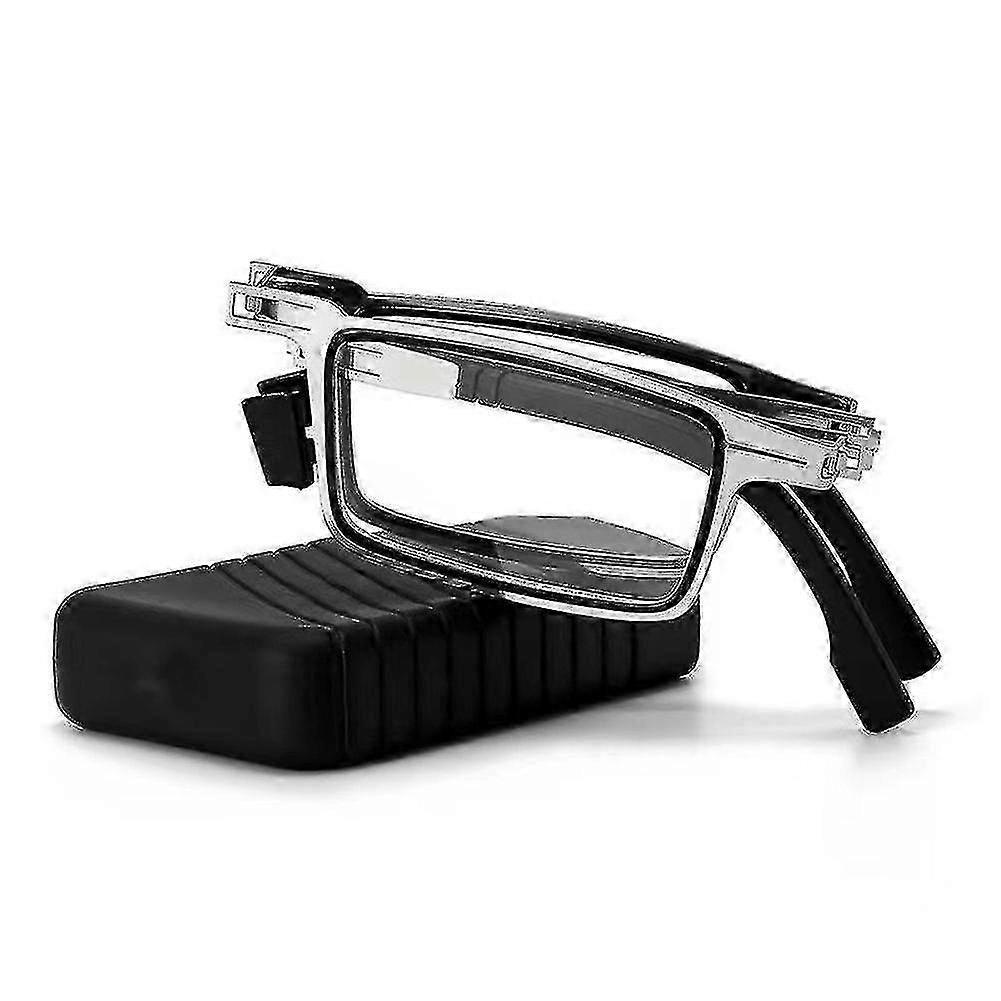 Ultra Light Titanium Reading Glasses with Screwless Foldable Design