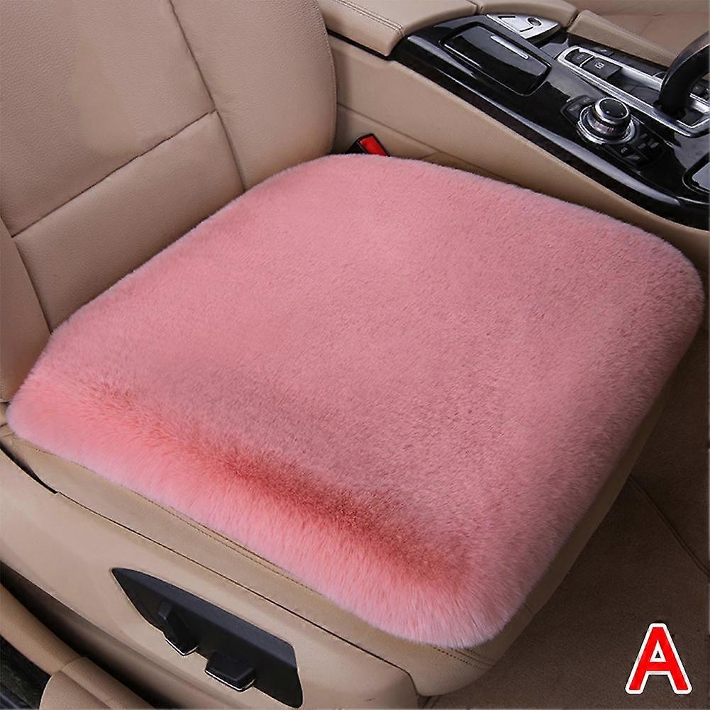 Thickened Plush Car Seat Cushion Warm Cushion Winter Easy to Clean and Mainta