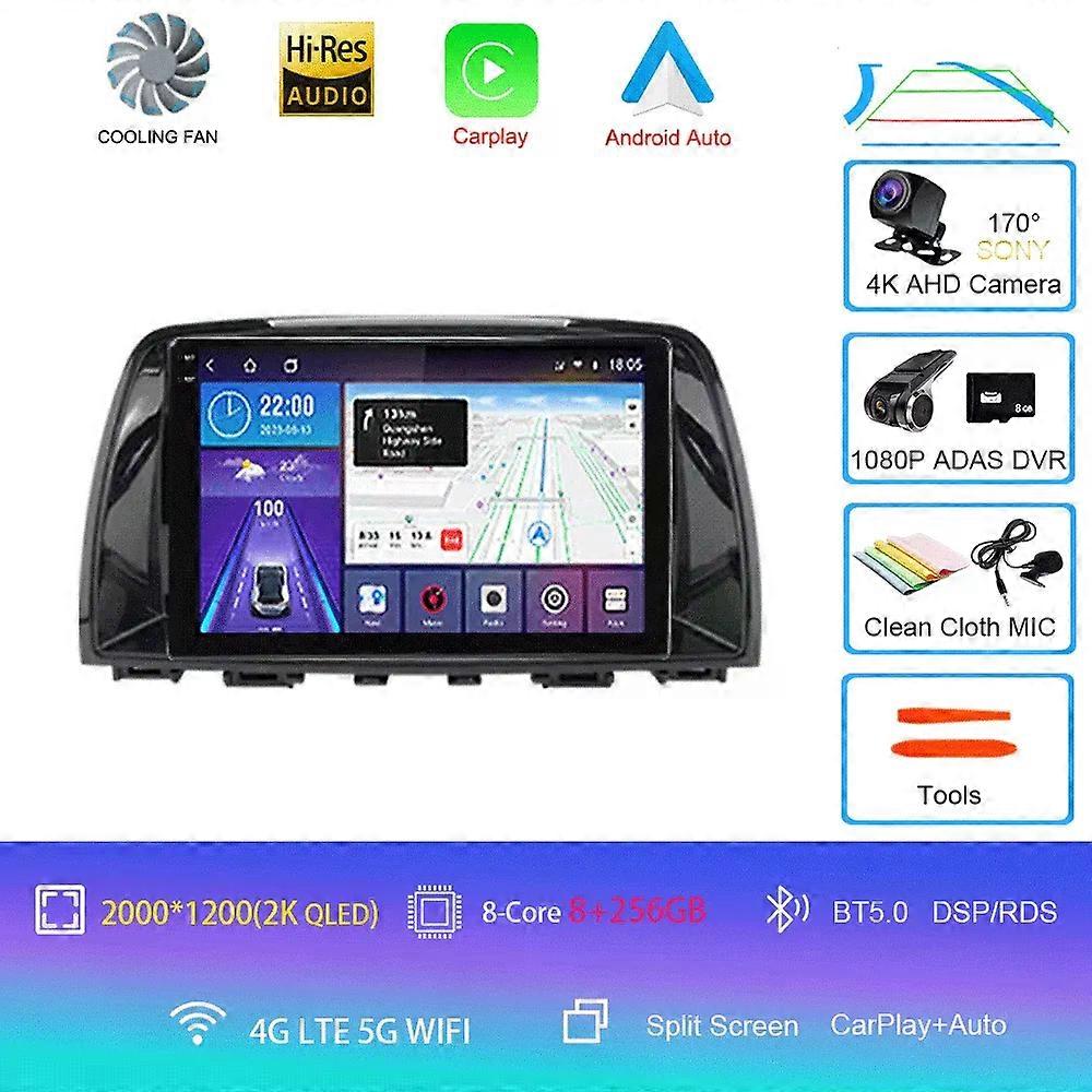 Android 14 Car Radio For Mazda 6 Atenza 3 Gj 2012 - 2015 Multimedia Video Player Gps Stereo Navigation No 2din 2 Din Dvd