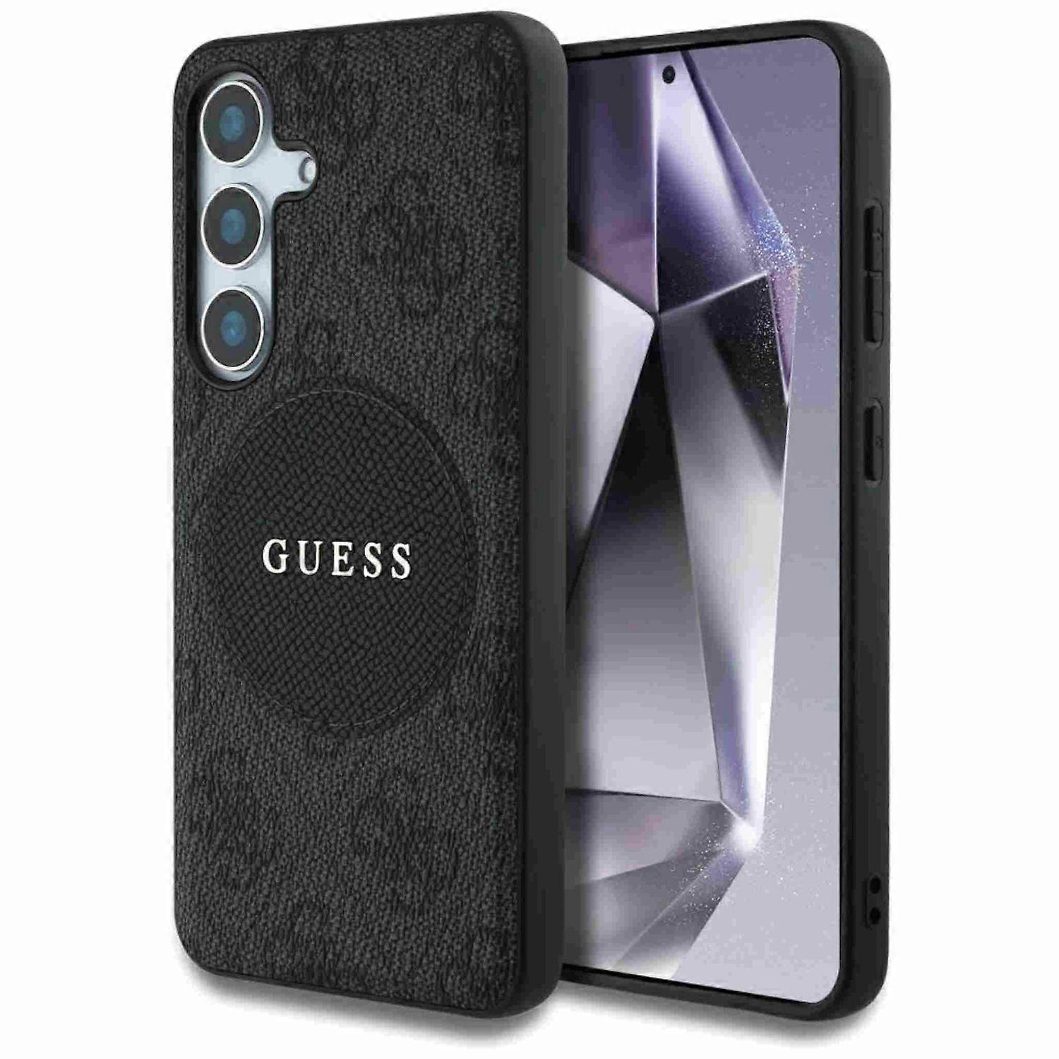 Guess Samsung Galaxy S25 Plus 4G Round Patch Classic Logo MagSafe