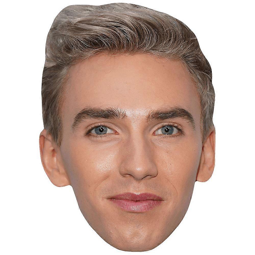 Stephen Sharer (Smirk) Celebrity Mask, Flat Card Face