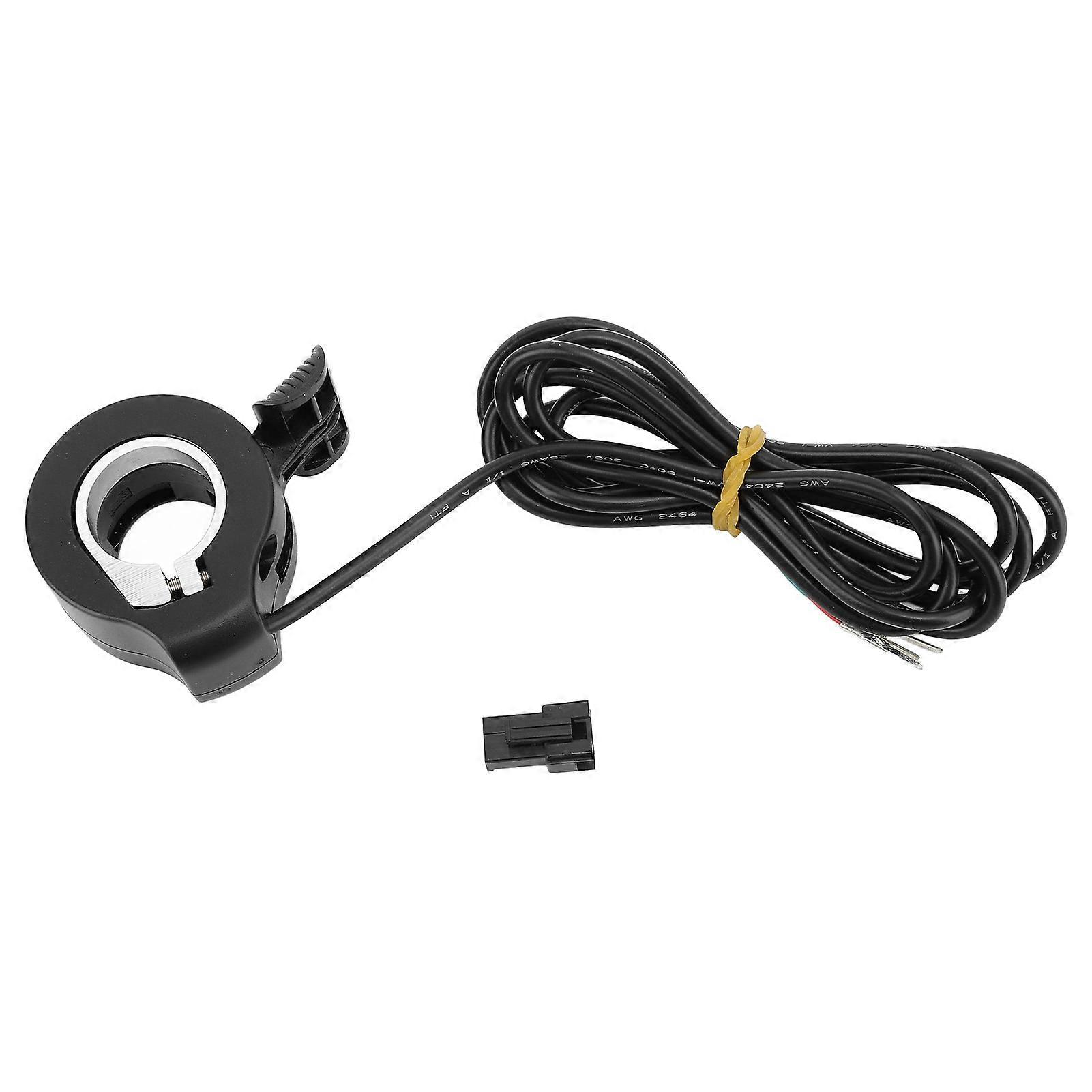 Bicycle Thumb Throttle Responsive Dial Speed Control Handle Universal Finger Thumbs Throttles for Eletric Bike Male Head