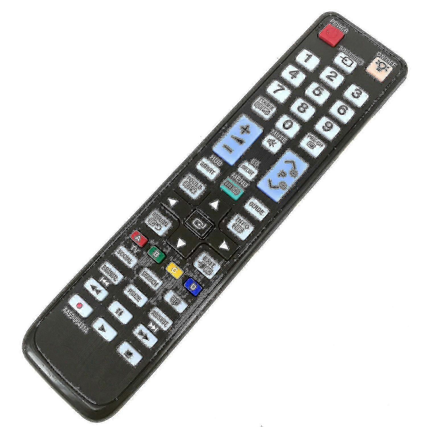 Remote Control Compatible With Samsung Lcd Led Samart 3d Tv Aa59-00431a Ue46d8000ys Ua55d7000lm