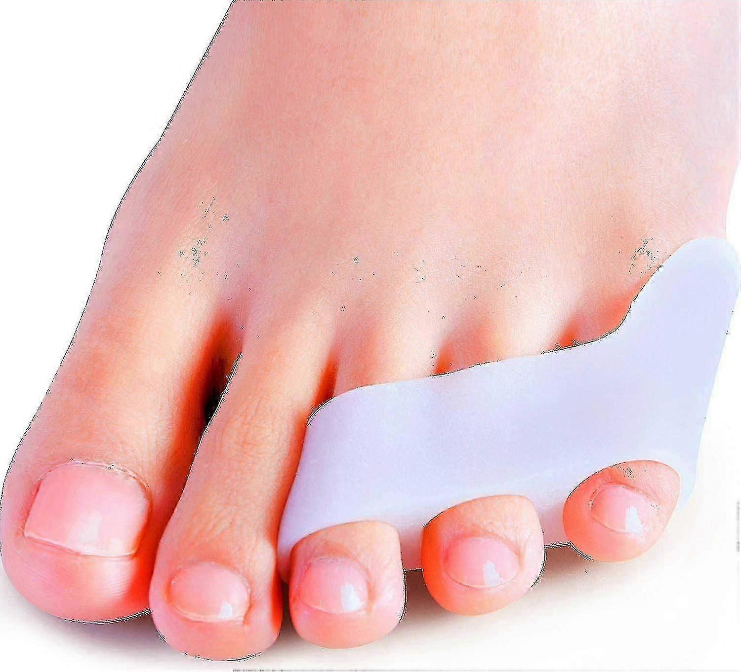 6pcs Toe Separator And Protector,triple Gel Toe Separator For Overlapping Toes,toes To Protect