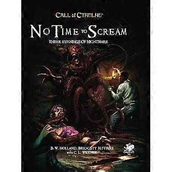 Call of Cthulhu No Time To Scream Hardcover
